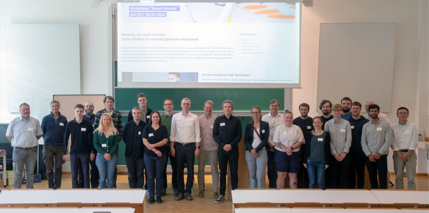 Workshop Smart Models Gruppenfoto aller Teilnehmenden