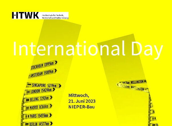 Flyer für International Day 2023 mit dem Datum 21.06.2023