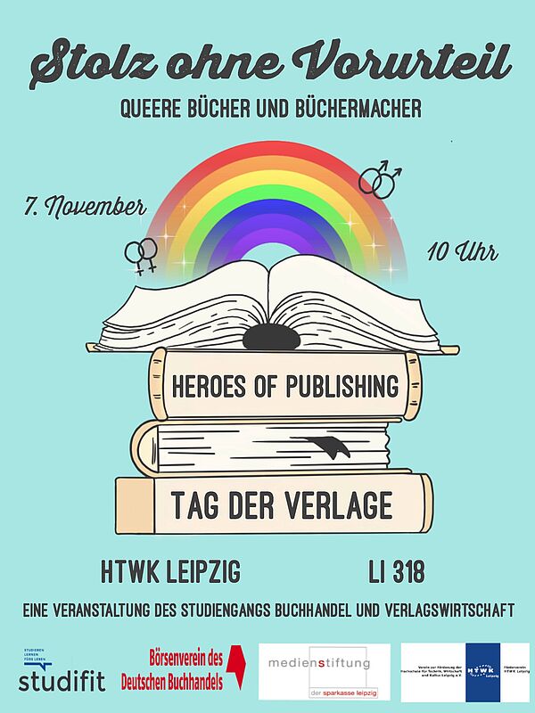 Veranstaltungsplakat "Stolz ohne Vorurteil"