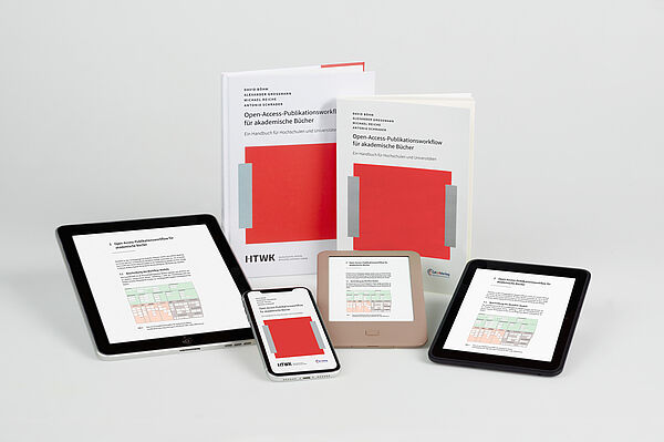 Das Handbuch zum Open-Access-Publizieren als Hardcover, Softcover sowie auf Handy, Tablet und E-Book-Readern.