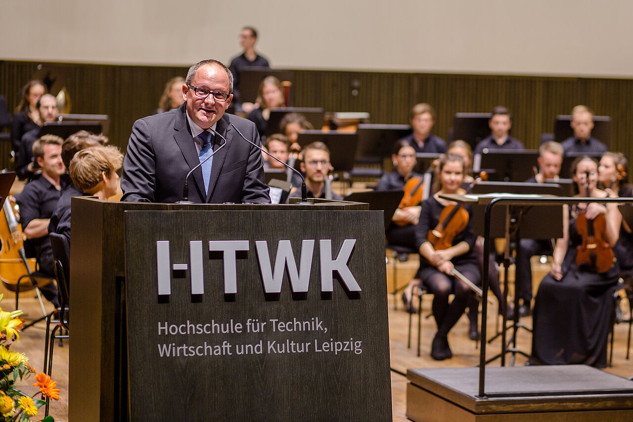 HTWK-Rektor Prof. Dr. rer. pol. Mark Mietzner. 