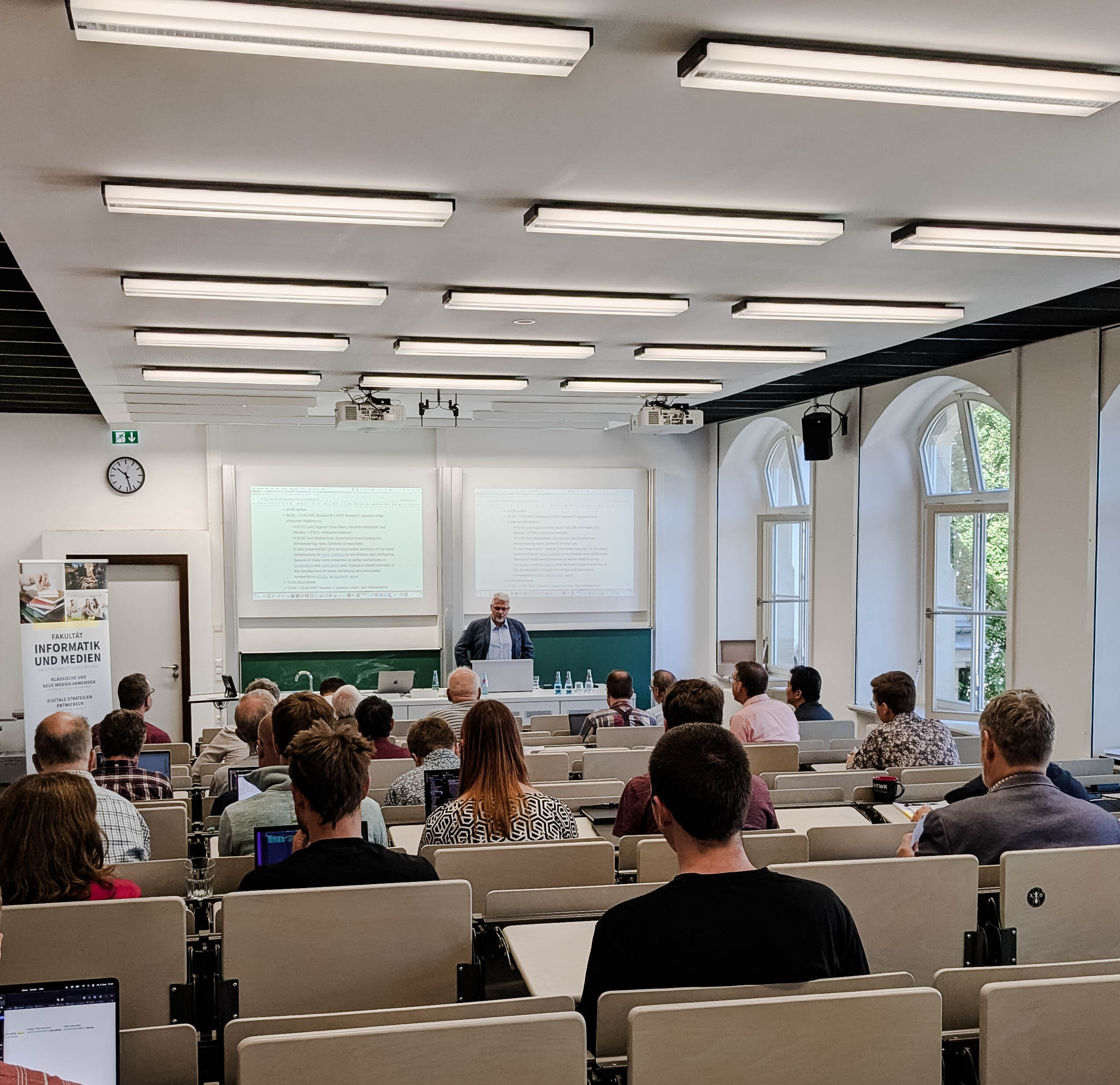 Begrüßung durch Prof. Lutz Engisch