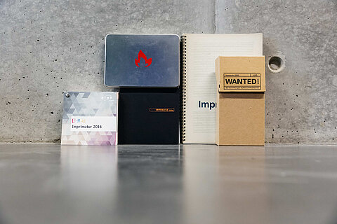 Bild zeigt verschiedene Arten einer Imprimatur