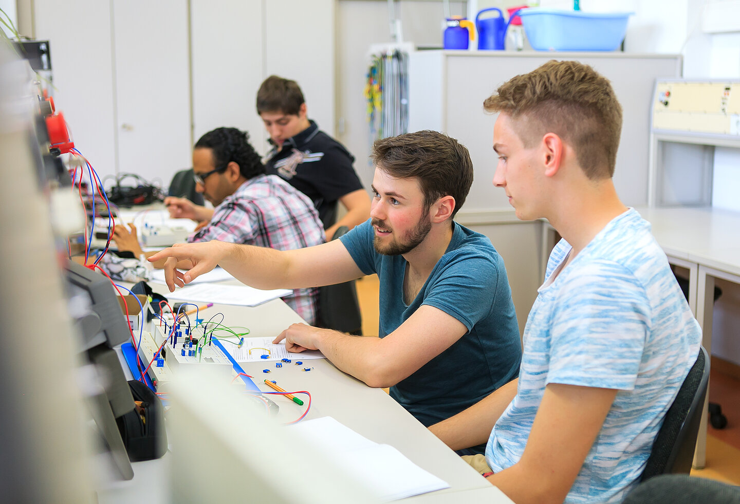 Die HTWK Leipzig ist im Bereich Elektrotechnik unter den Top 5 des „WirtschaftsWoche“-Rankings 2019. (Foto: Swen Reichhold/HTWK Leipzig)