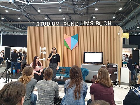 Bild des Messestandes