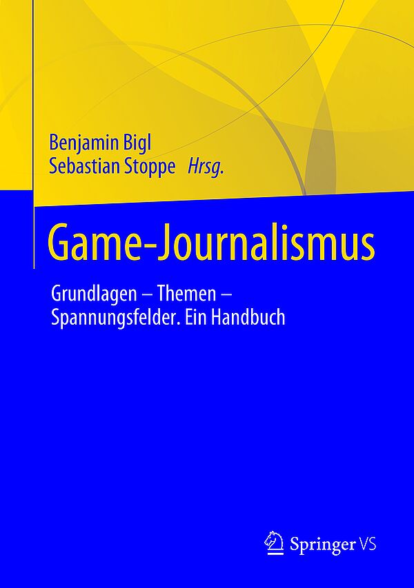 Cover des Handbuchs "Game-Journalismus