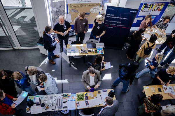 Blick in das Foyer Nieper-Bau Foyer von Oben