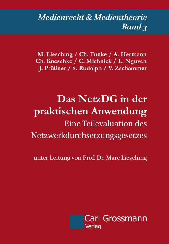 Das Netz-DG in der praktischen Umsetzung - Cover